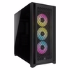 CORSAIR iCUE 5000D RGB AIRFLOW Tempered Glass USB 3.2 Siyah Mid Tower Kasa