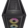 CORSAIR iCUE 5000D RGB AIRFLOW Tempered Glass USB 3.2 Siyah Mid Tower Kasa