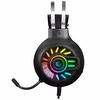 Rampage RM-K44 ZENGIBAR 7.1 Surround RGB Siyah Mikrofonlu Oyuncu Kulaklığı