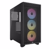 CORSAIR iCUE 3000D AIRFLOW Tempered Glass USB 3.2 Siyah ATX Mid Tower Kasa