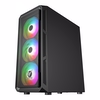 Vento Vg F Tempered Glass Usb Mesh Rgb Atx Mid Tower Kasa Fsp W Psu Itopya