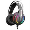 Rampage RM-K6 STARK USB 7.1 Double RGB Efekt Metalik Gri Surround Mikrofonlu Gaming Kulaklık