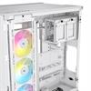 CORSAIR iCUE LINK 6500X RGB USB 3.2 Type-C Çift Odalı Beyaz ATX Mid-Tower Kasa