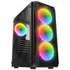 Everest X-RACER PEAK 600W Temperli Camlı RGB ATX Mid Tower Gaming Kasa