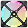CORSAIR iCUE LINK QX140 RGB 140mm PWM Siyah Kasa Fanı