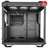 ASUS TUF GAMING GT502 PLUS Tempered Glass RGB Siyah USB 3.2 Mid Tower Kasa