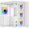 PowerBoost PB-SS02W Sea View USB 3.0 ARGB ATX Mid Tower Beyaz Kasa