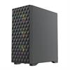FAZEON F6 650W 80+ Bronze Tempered Glass Mesh 4x ARGB Fanlı USB 3.0 ATX Bilgisayar Kasası