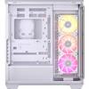 CORSAIR iCUE LINK 3500X RGB Tempered Glass USB 3.2 Type-C Beyaz Mid Tower ATX Kasa