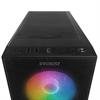 Everest FACED V5 600W Tempered Glass USB 3.0 Mesh Rainbow ATX Mid Tower Siyah Kasa