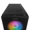 Everest FACED V3 500W Tempered Glass USB 3.0 Mesh Rainbow ATX Siyah Kasa