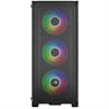 PowerBoost PB-PS5846B 600W USB 3.0 Tempered Glass Mesh 4x Rainbow Fanlı ATX Gaming Kasa