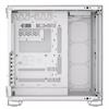 CORSAIR 6500X Tempered Glass Dual Chamber USB 3.2 Type-C Beyaz/Saten Gri Alüminyum Mid Tower ATX Kasa