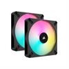 CORSAIR iCUE AF140 RGB ELITE 140mm PWM Siyah İkili Kasa Fanı