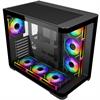 GameBooster GB-G2851BB Sea View USB 3.0 ARGB ATX Mid Tower Siyah Kasa