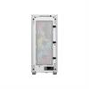 CORSAIR iCUE 2000D AIRFLOW RGB Tempered Glass USB 3.2 Beyaz Mini-ITX Kasa
