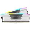 CORSAIR 64GB (2x32GB) Vengeance RGB 6000MHz CL30 DDR5 Beyaz Dual Kit Ram