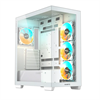 GIGABYTE C500 PANORAMIC STEALTH ICE USB 3.0 USB-C ATX Mid Tower Bilgisayar Kasası