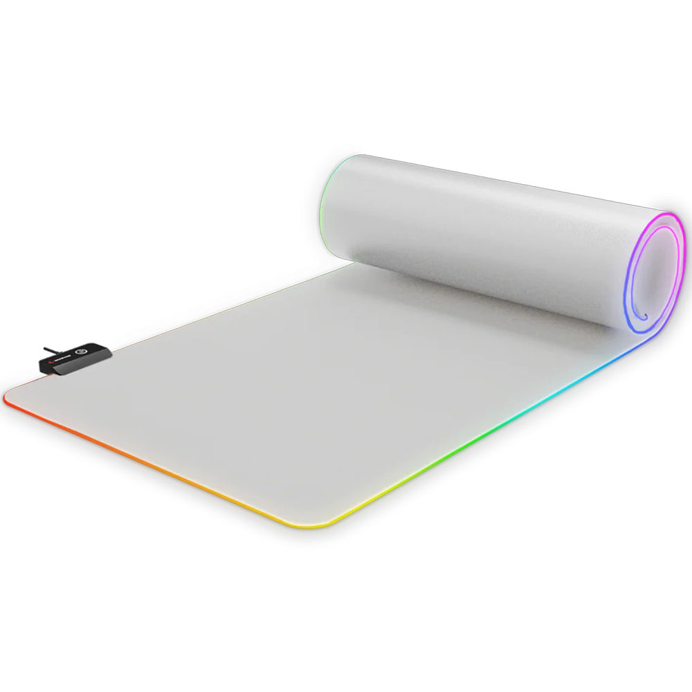 Rampage MP-22 Pulsar Gri XL RGB Ledli Gaming Mouse Pad