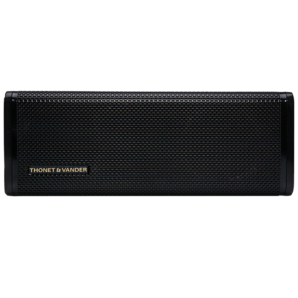 Thonet & Vander Frei Topp 24W RMS Taşınabilir TWS Siyah Bluetooth Hoparlör