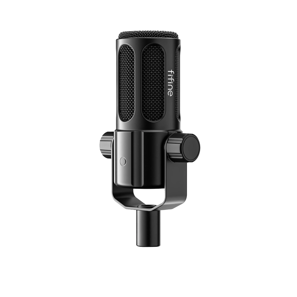 Fifine Tank1 Dinamik XLR Podcast Yayıncı Mikrofonu