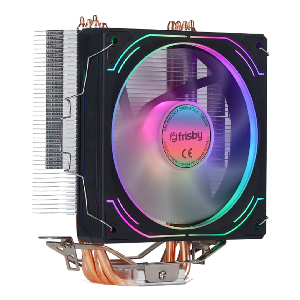 FRISBY FCL-F1334C RGB 120mm AMD/INTEL 4 Bakır Borulu Kule Tipi İşlemci Soğutucu