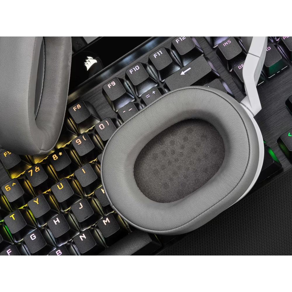Corsair HS55 Stereo Kablolu Beyaz Gaming Kulaklık
