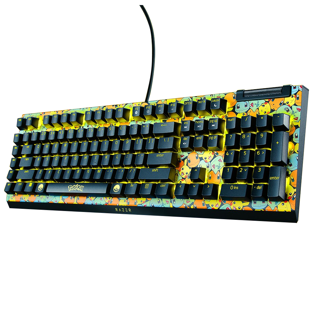 Razer BlackWidow V4 X Pokemon Edition Green Switch Kablolu Gaming Klavye