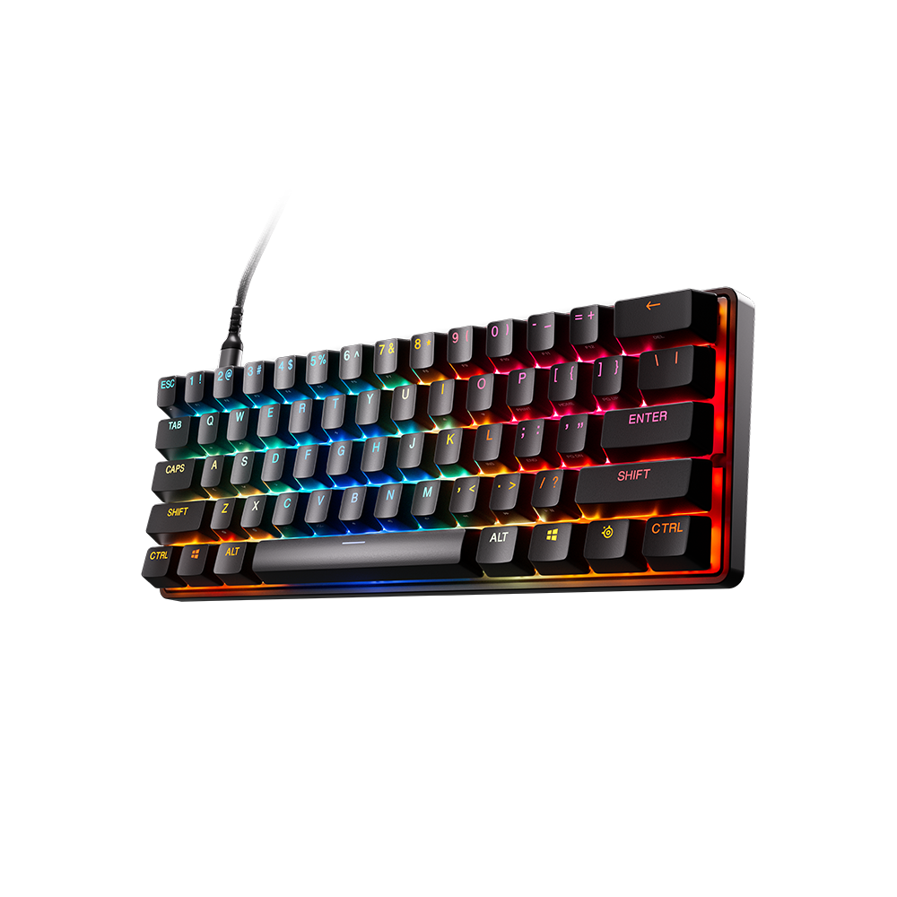 SteelSeries Apex Pro Mini Gen 3 OmniPoint 3.0 Hypermagnetic Switch İngilizce Siyah Gaming Klavye
