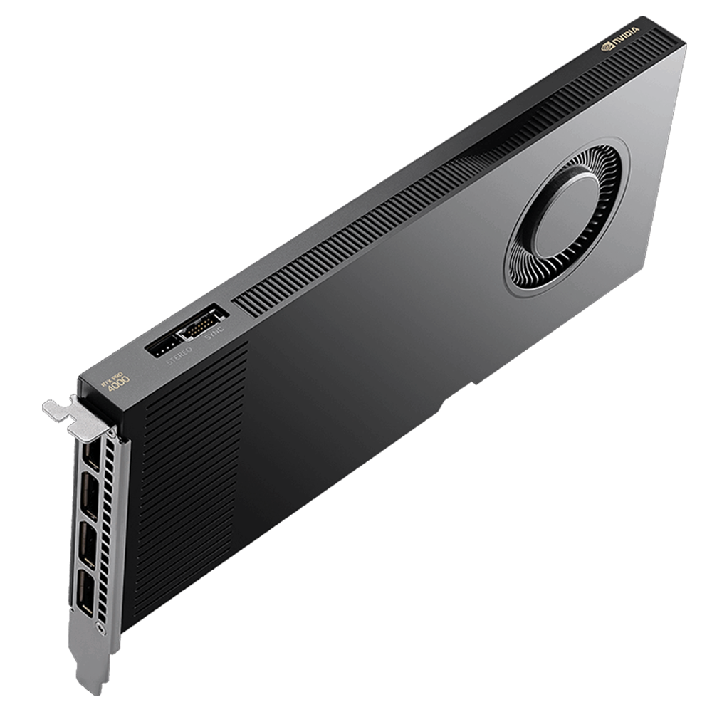 PNY RTX PRO 4000 BLACKWELL 24G GDDR7 192 Bit İş İstasyonu Ekran Kartı