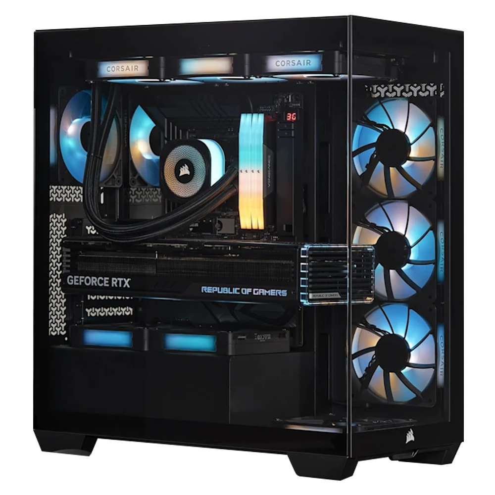 CORSAIR 3500x 850W 80+ Gold RGB Tempered Glass Siyah ATX Mid Tower Kasa