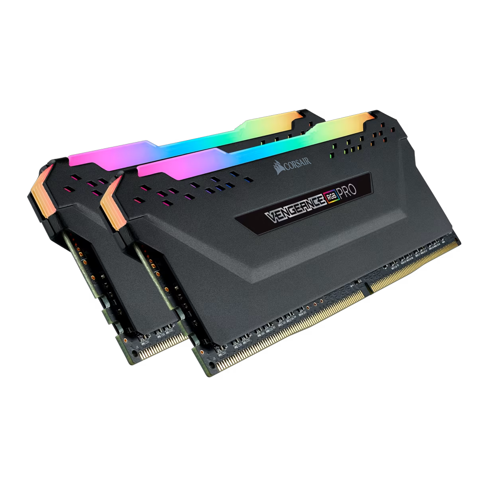 CORSAIR 16GB (2x8GB) Vengeance RGB PRO 3200MHz CL16 DDR4 Dual Kit Ram