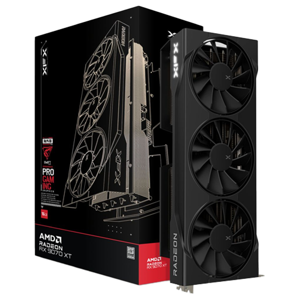 XFX Swift Radeon RX 9070 XT 16GB GDDR6 256 Bit Ekran Kartı