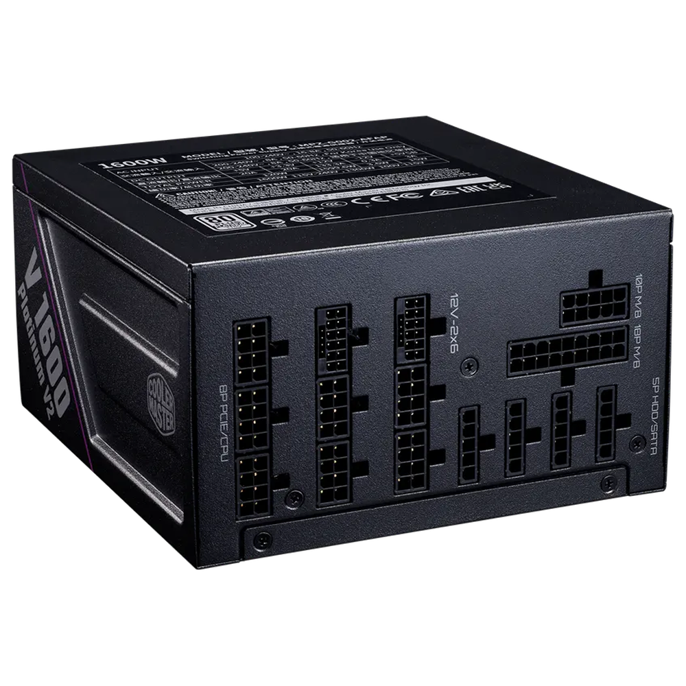 CoolerMaster V Platinum V2 1600W 80+ Platinum Full Modüler ATX 3.1 PCIE 5.1 135mm Fanlı PSU