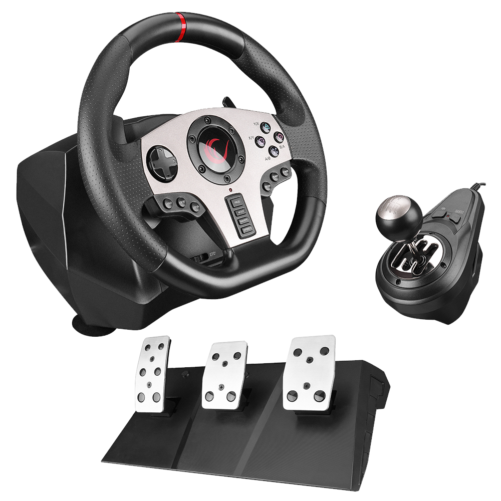 Rampage V902 PS3/PS4/PC/XBOXONE/XBOX360 /SWITCH 3 Pedallı -El Vitesli Gaming Oyuncu Direksiyonu