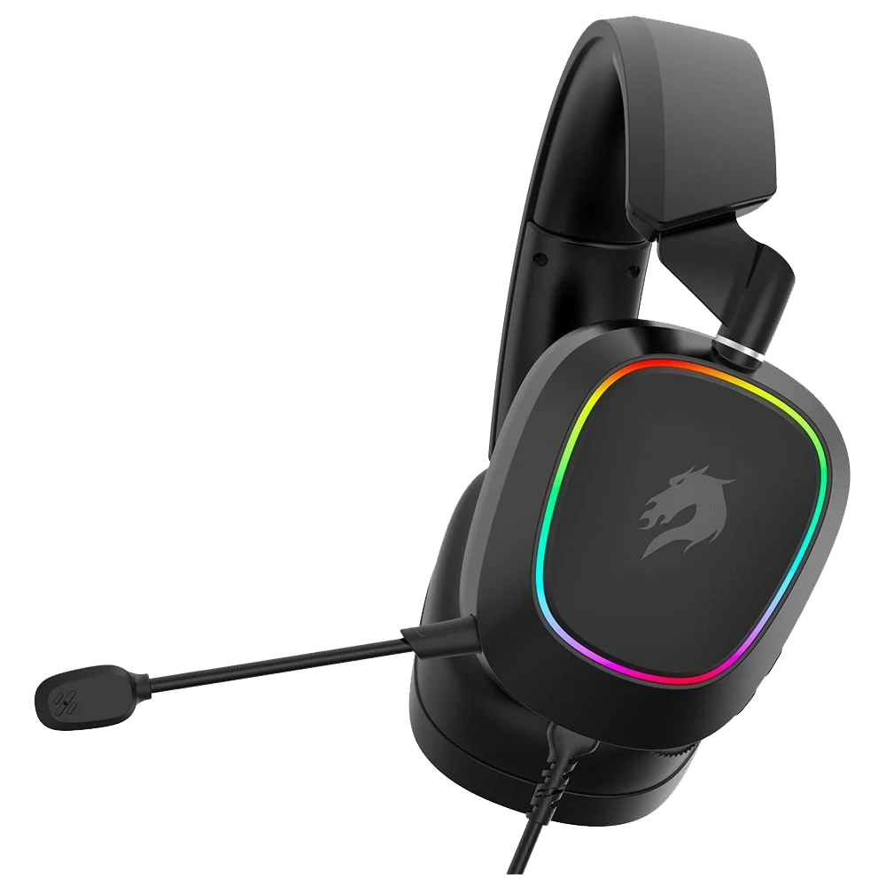 GameBooster H23B Nemesis RGB USB 7.1 Siyah Profesyonel Gaming Kulaklık