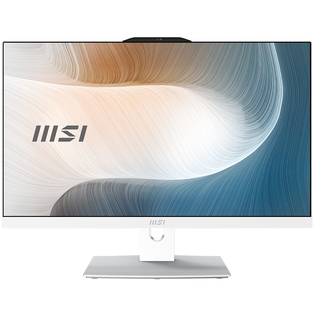 MSI MODERN AM242TP 12M-1678XTR i5-1235U 8GB DDR4 512GB SSD 23.8" FHD DOS Beyaz AIO Masaüstü PC