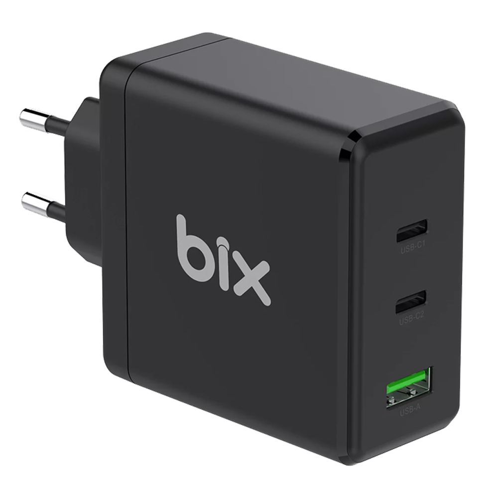 Bix BX3P100G GaN 100W Type-C Sarj Cihazı