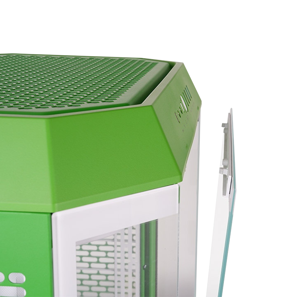 Thermaltake Tower 600 Light-Year Green USB 3.2 Tempered Glass ATX Mid Tower Gaming Kasa