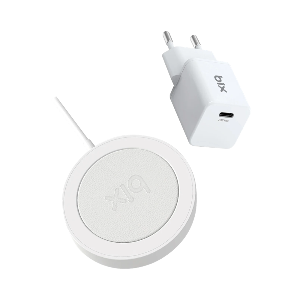 Bix BXMG15 15W Manyetik Magsafe iPhone ve Airpods ile Uyumlu Kablosuz Şarj Cihazı