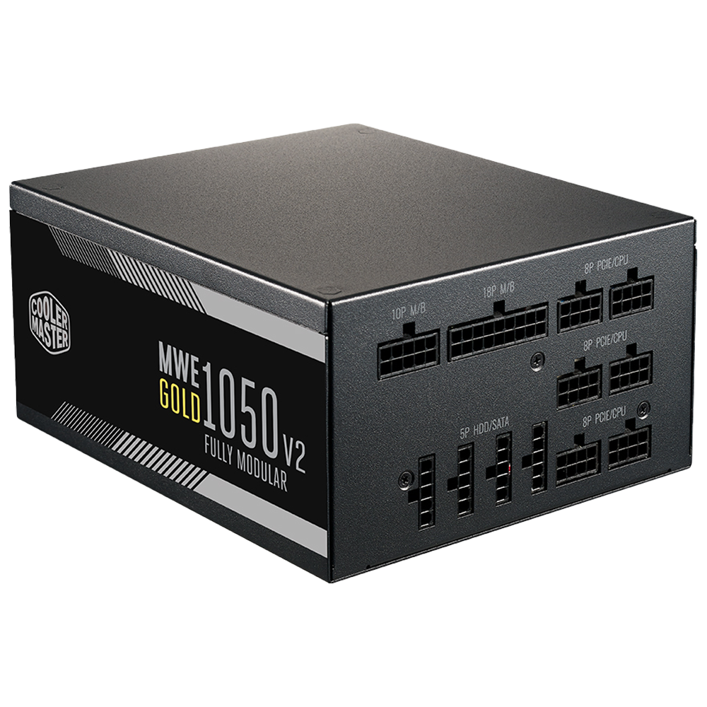 Cooler Master MWE V2 1050W 80+ Gold Full Modüler Gen 5.0 ATX 3.1 140mm Fanlı PSU