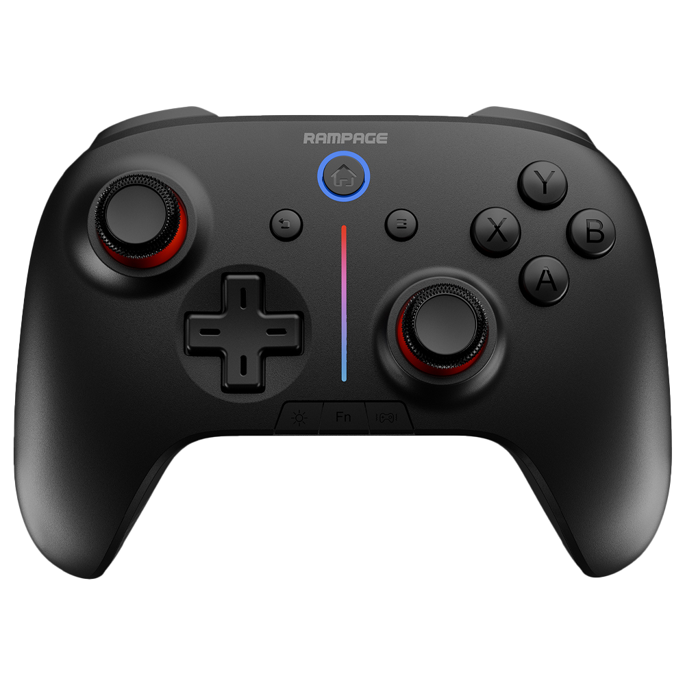 Rampage HYDRA Siyah BT + 2.4 GHz RGB Gamepad