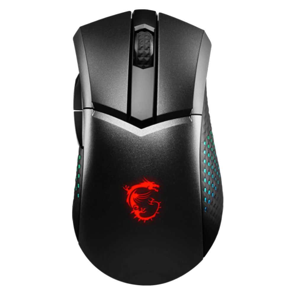 MSI CLUTCH GM51 LIGHTWEIGHT Wireless RGB 6400 DPI RGB Kablosuz Siyah Gaming Mouse