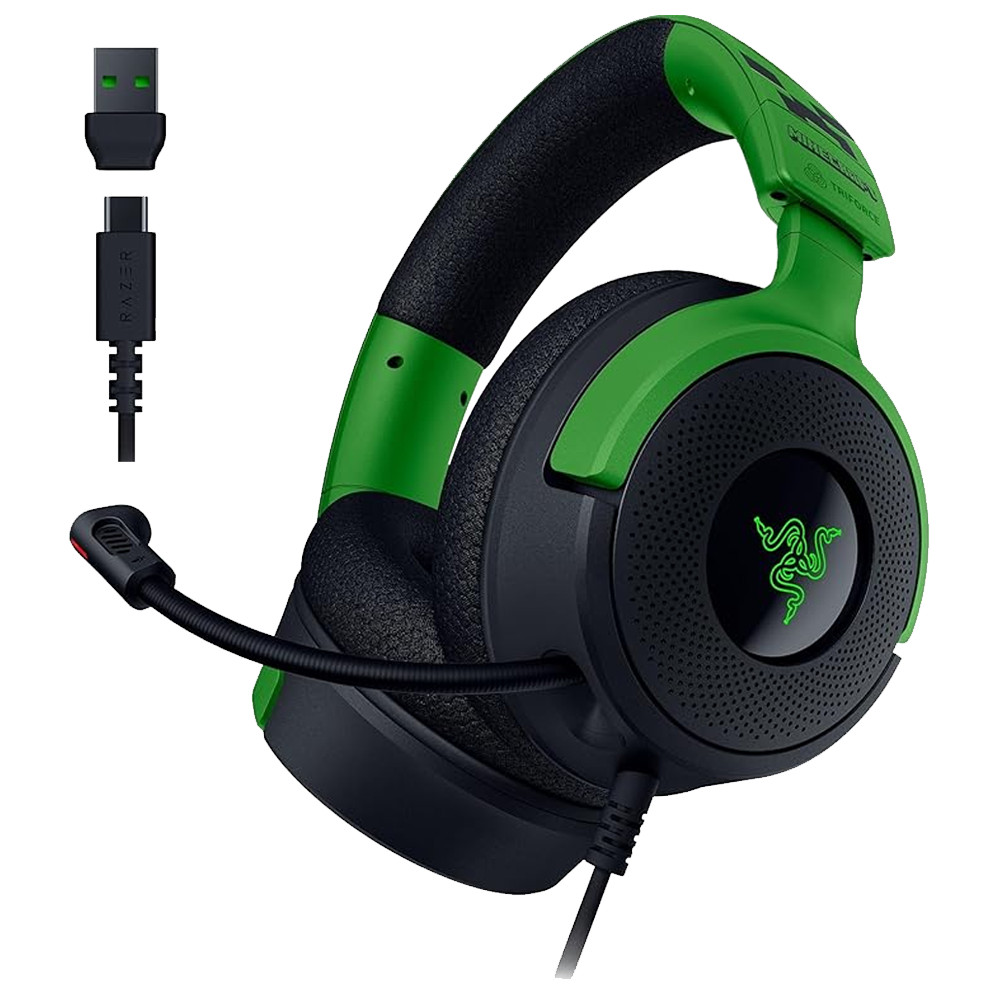 Razer Kraken V4 X Minecraft Edition Kablolu Gaming Kulaklık