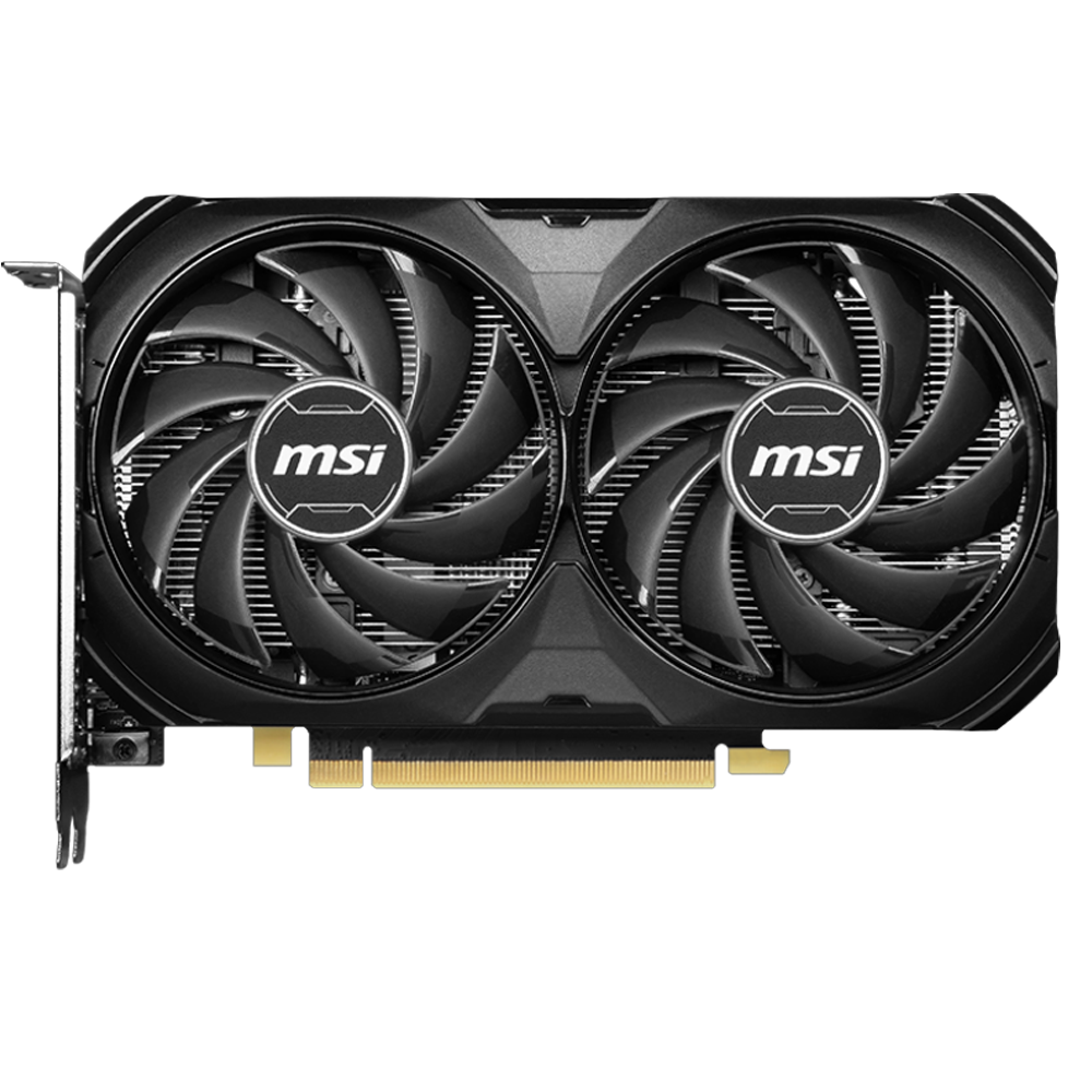 MSI GeForce RTX 4060 Ti VENTUS 2X BLACK OC 8GB GDDR6 DLSS 3 128 Bit Bulk Ekran Kartı