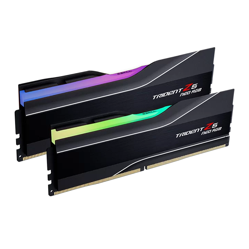 GSKILL 64GB (2x32GB) Trident Z5 Neo RGB DDR5 6000Mhz CL28 AMD EXPO Dual Kit Ram