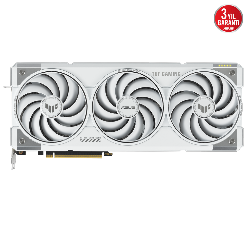 ASUS TUF Gaming GeForce RTX 5070 Ti WHITE OC Edition 16GB GDDR7 DLSS 4 256 Bit Ekran Kartı