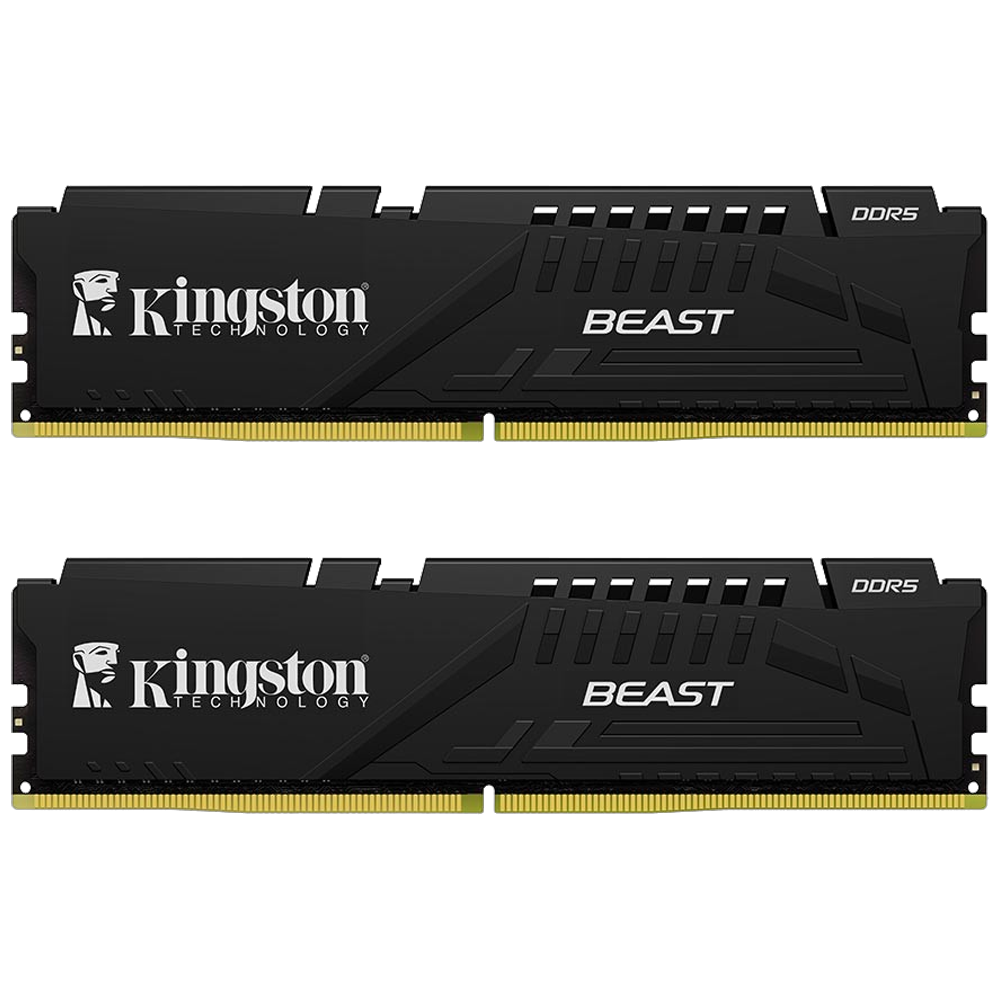 Kingston 32GB(2x16GB) Beast Black EXPO/XMP 6000MHz CL30 DDR5 Dual Kit Ram