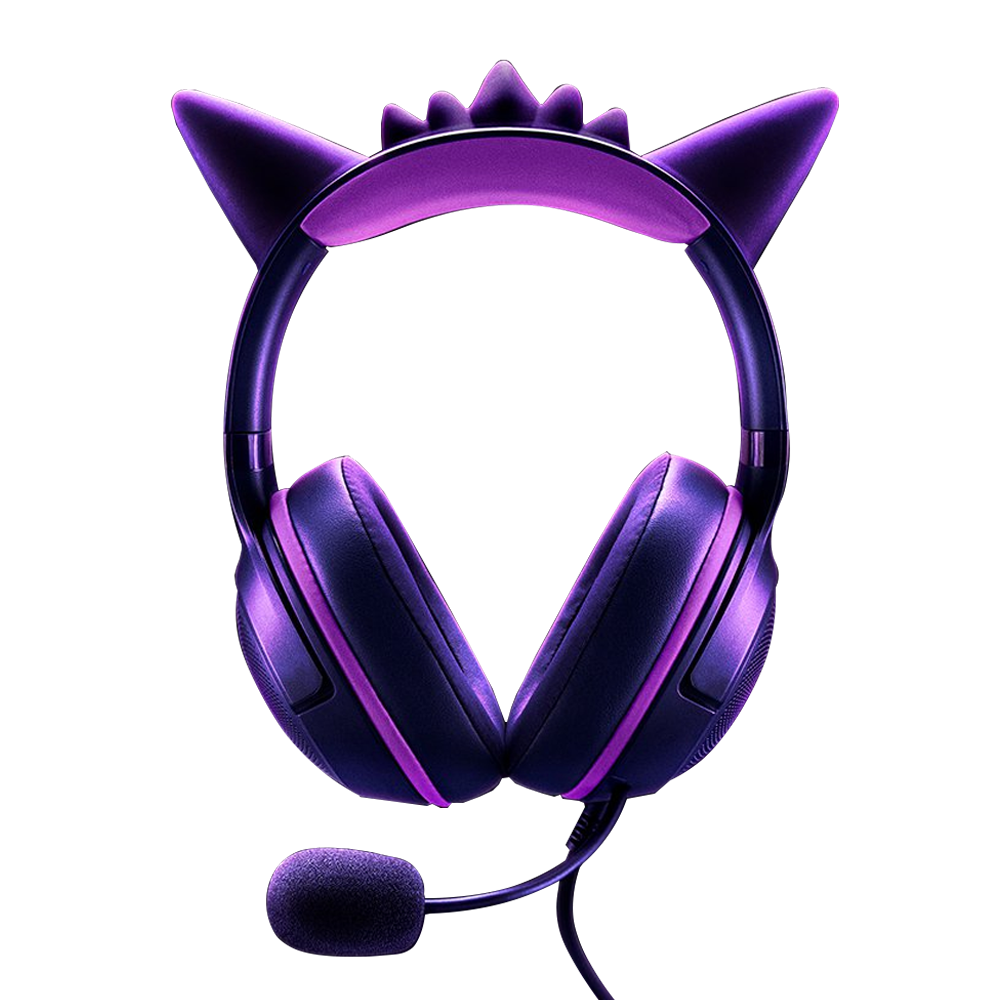 Razer Kraken Kitty V2 Gengar Edition RGB Mikrofonlu Gaming Kulaklık