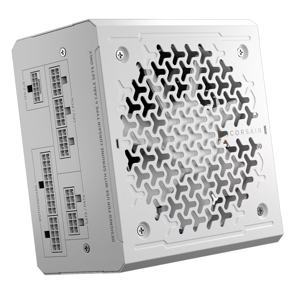 CORSAIR RM850e 850W 80+ Gold 140mm Gen 5.1 ATX 3.1 Full Modüler Fanlı Beyaz PSU